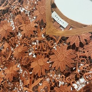 Sandro Lacey Top